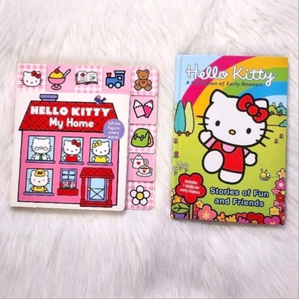 Bundle of 2 Hello Kitty Hard Back Books